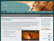 Tablet Screenshot of jasfinancialllc.com